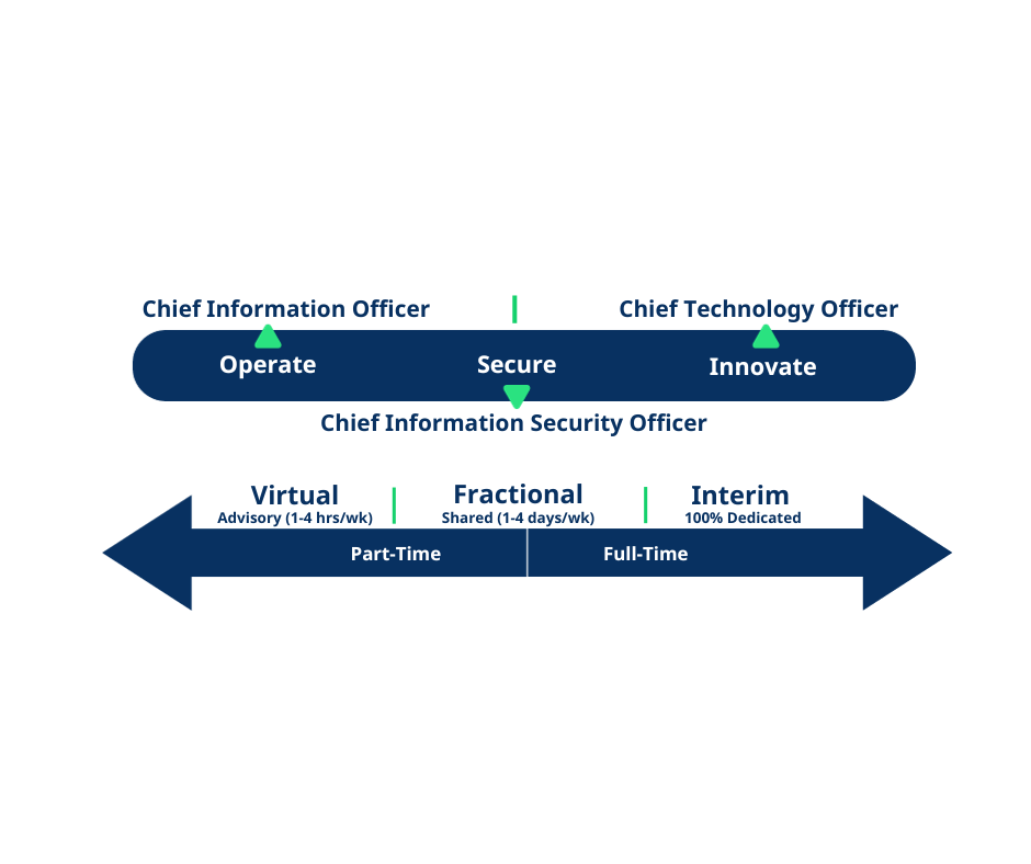 Graphic of technology leadership as a service